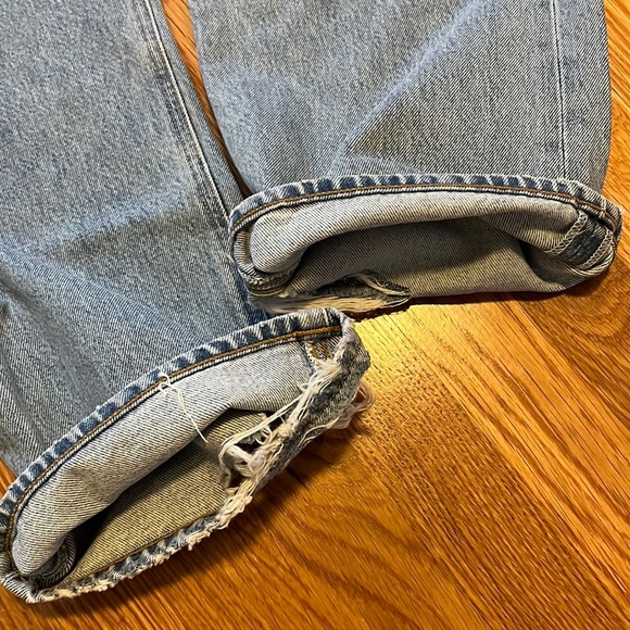 NWT AGolde 90’s Pinch High Rise Straight Size 33 - Picture 12 of 16